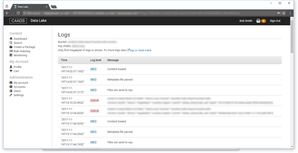 Login and Automatic Errors Handling