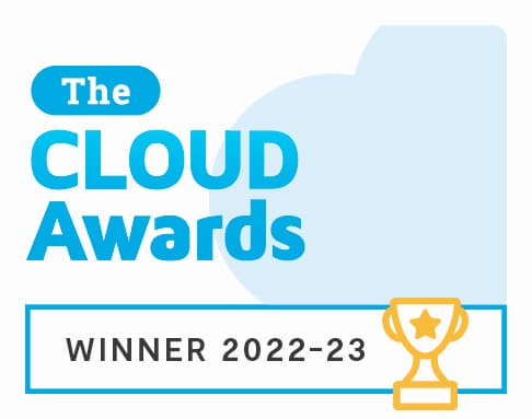2023 cloud award badge